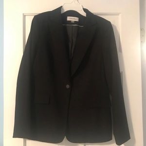 Calvin Klein women’s black blazer size 8